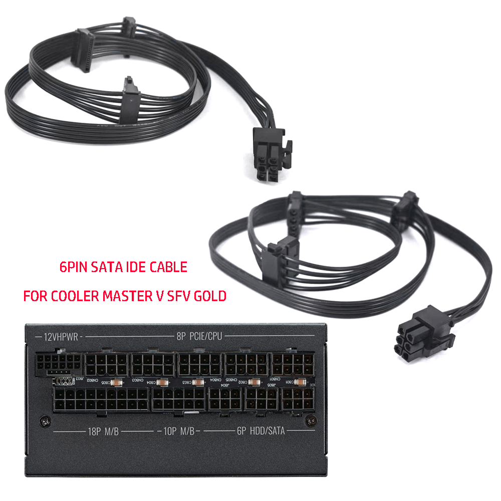 6PIN PCIE 3 * SATA Molex IDE K - Sfx Modular Power Supply 850W Gold incelemesi ve fiyatı