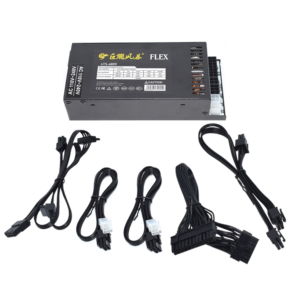 Yeni PC güç kaynağı 400W 600W  - Flex Atx Power Supply 600W 1U incelemesi ve fiyatı