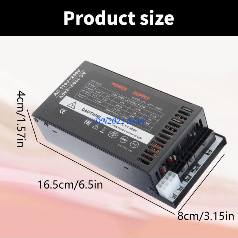 F3ke Sessiz Soğutma Fanı 600W  - Flex Atx Power Supply 600W 1U incelemesi ve fiyatı